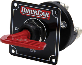 QUICKCAR RACING PRODUCTS 55-030 Master Disconnect Black w/Removable Red Key