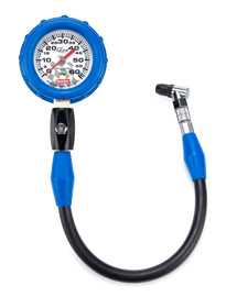 QUICKCAR RACING PRODUCTS 56-062 Tire Gauge 60 PSI Glo Gauge