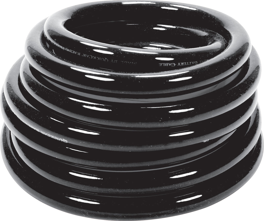 QUICKCAR RACING PRODUCTS 57-1523 Power Cable 2 Gauge Blk 15Ft