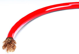QUICKCAR RACING PRODUCTS 57-2401 Control Cable 8 Gauge Red 10ft