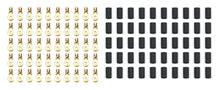 Load image into Gallery viewer, QUICKCAR RACING PRODUCTS 57-450-50 Ring Terminal #6 10-12 Ga w/Heat Shrink 50pk