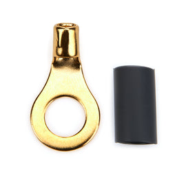 QUICKCAR RACING PRODUCTS 57-463 Ring Terminal 5/16in 10- 12 Ga w/Heat Shrink Pair