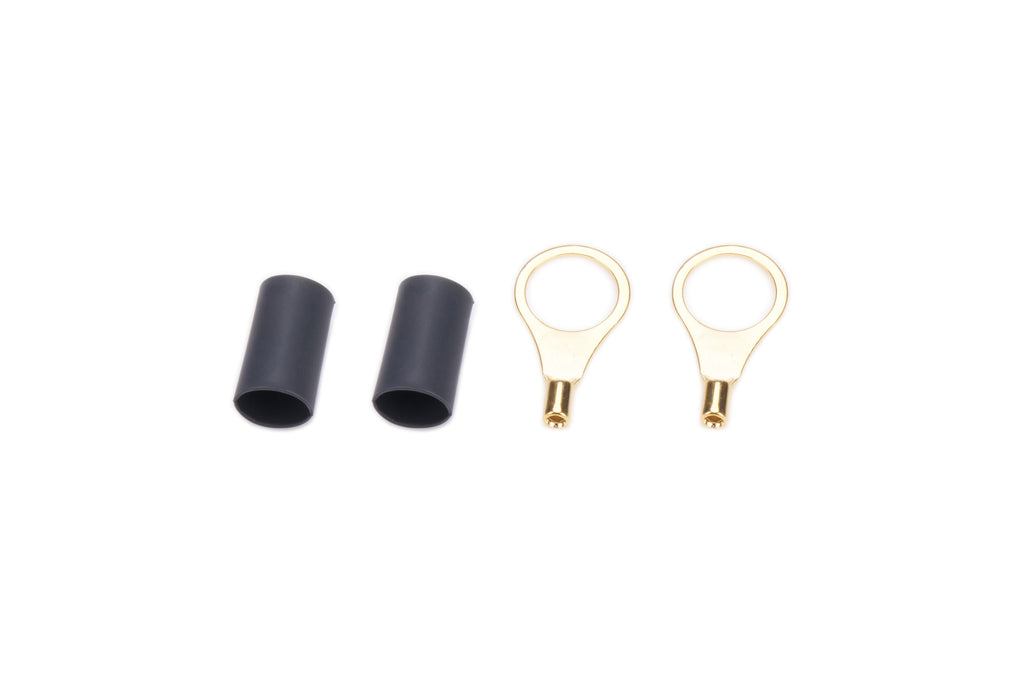 QUICKCAR RACING PRODUCTS 57-467 Ring Terminal 3/8in 18- 22 Ga w/Heat Shrink Pair