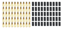 Load image into Gallery viewer, QUICKCAR RACING PRODUCTS 57-468-50 Ring Terminal #8 10-12 Ga w/Heat Shrink 50pk