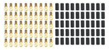 QUICKCAR RACING PRODUCTS 57-468-50 Ring Terminal #8 10-12 Ga w/Heat Shrink 50pk