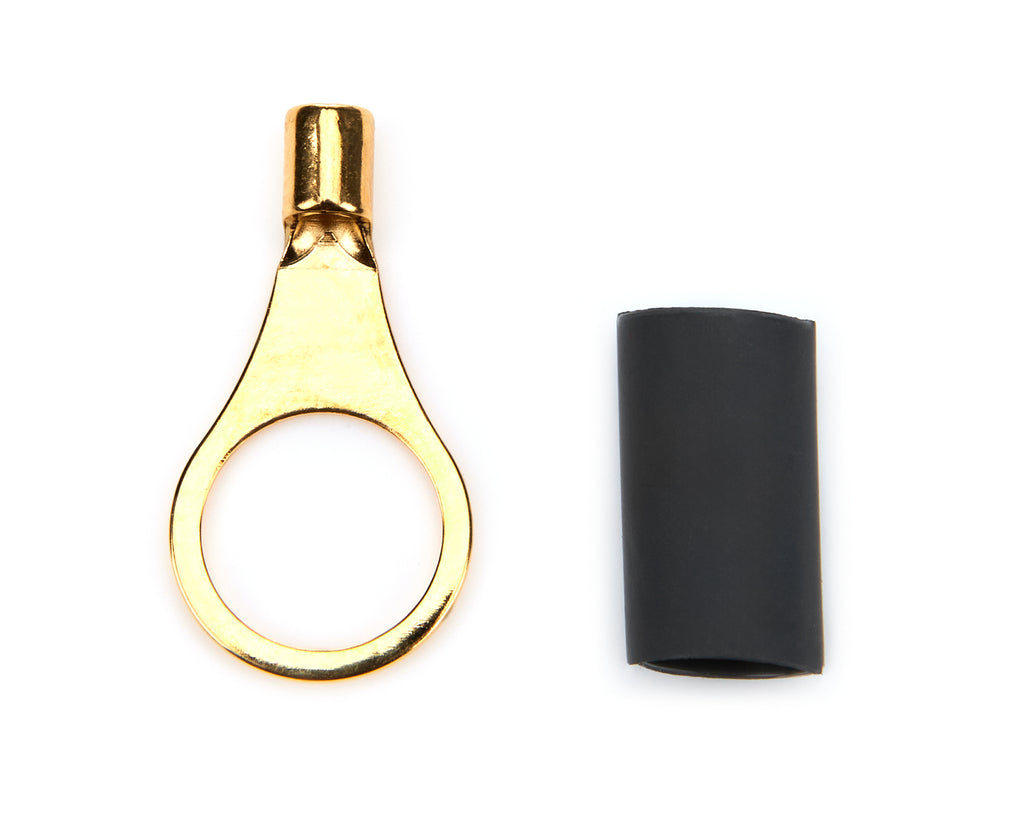 QUICKCAR RACING PRODUCTS 57-473 Ring Terminal 3/8 14-16 GA. Pair w/ Heat shrink