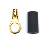 QUICKCAR RACING PRODUCTS 57-474 Ring Terminal 3/8 8-10 GA. Pair w/Heat Shrink