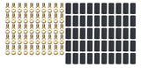 QUICKCAR RACING PRODUCTS 57-475-50 Ring Terminal #10 8-10 Ga w/Heat Shrink 50pk