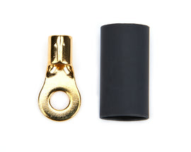 QUICKCAR RACING PRODUCTS 57-475 Ring Terminal #10 8-10 GA. Pair w/Heat Shrink