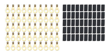 Load image into Gallery viewer, QUICKCAR RACING PRODUCTS 57-478-50 Ring Terminal 1/4in 14- 16 Ga w/Heat Shrink 50pk
