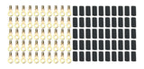 QUICKCAR RACING PRODUCTS 57-490-50 Ring Terminal 5/16in 8 Ga w/Heat Shrink 50pk