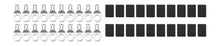 Load image into Gallery viewer, QUICKCAR RACING PRODUCTS 57-535-20 Ring Terminal 1/2in 4 Ga w/Heat Shrink 20pk
