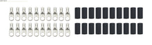Load image into Gallery viewer, QUICKCAR RACING PRODUCTS 57-581-20 Ring Terminals 5/16in 6 Ga w/Heat Shrink 20pk