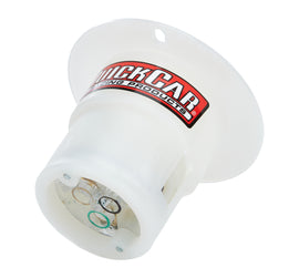 QUICKCAR RACING PRODUCTS 57-710 Male Recessed Outlet 110 Volt