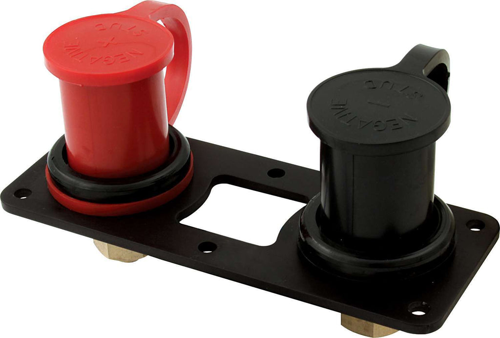 QUICKCAR RACING PRODUCTS 57-718 Battery Charging Posts Pair w/Flat Mnt Brkt