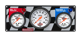 QUICKCAR RACING PRODUCTS 61-60313 Gauge Panel OP/WT W/Tach