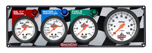 Load image into Gallery viewer, QUICKCAR RACING PRODUCTS 61-60423 Gauge Panel OP/WT/FP w/Tach
