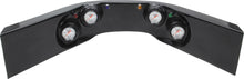Load image into Gallery viewer, QUICKCAR RACING PRODUCTS 61-6724 4-Gauge Molded Dash OP/ WT/OT/FP Black