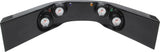 QUICKCAR RACING PRODUCTS 61-6724 4-Gauge Molded Dash OP/ WT/OT/FP Black