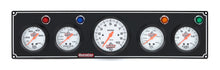 Load image into Gallery viewer, QUICKCAR RACING PRODUCTS 61-67513 3-1 Gauge Panel OP/WT/OP /FP w/3-3/8in Tach Black