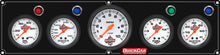 Load image into Gallery viewer, QUICKCAR RACING PRODUCTS 61-67563 4-1 Gauge Panel OP/WT/FP15/WP Black