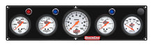 Load image into Gallery viewer, QUICKCAR RACING PRODUCTS 61-67573 4-1 Gauge Panel OP/WT/OT/VT Black