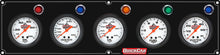 Load image into Gallery viewer, QUICKCAR RACING PRODUCTS 61-6766 5 Gauge Panel OP/WT/OT/FP15/WP Black