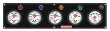 Load image into Gallery viewer, QUICKCAR RACING PRODUCTS 61-6767 5 Gauge Panel OP/WT/OT/FP15/VT Black