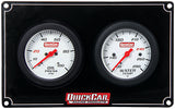 QUICKCAR RACING PRODUCTS 61-7001 2 Gauge Extreme Panel OP/WT