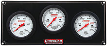 Load image into Gallery viewer, QUICKCAR RACING PRODUCTS 61-7011 3 Gauge Extreme Panel OP/WT/OT