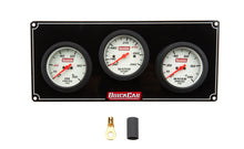 Load image into Gallery viewer, QUICKCAR RACING PRODUCTS 61-7016 3 Gauge Extreme Panel OP/WT/WP