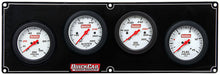 Load image into Gallery viewer, QUICKCAR RACING PRODUCTS 61-7021 4 Gauge Extreme Panel OP/WT/OT/FP