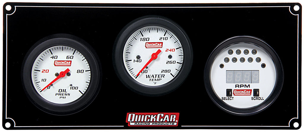 QUICKCAR RACING PRODUCTS 61-7031 Extreme 2-1 w/Tach OP/WT
