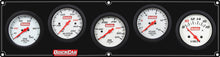 Load image into Gallery viewer, QUICKCAR RACING PRODUCTS 61-7067 Extreme 5 Panel w/Tach OP/WT/OT/FP15/VT Black