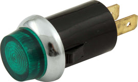 QUICKCAR RACING PRODUCTS 61-709 Warning Light 3/4  Green Carded