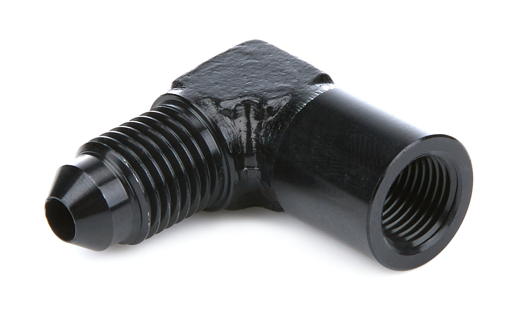 QUICKCAR RACING PRODUCTS 61-723 Aluminum 90 Female 1/8in NPT to -4an Male