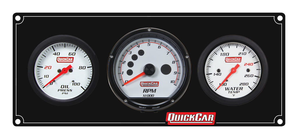 QUICKCAR RACING PRODUCTS 61-7331 Extreme 3-1 OP/WT w/ 63-001 Tach