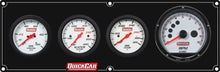 Load image into Gallery viewer, QUICKCAR RACING PRODUCTS 61-7341 Extreme 3-1 Panel w/Tach OP/WT/OT Black