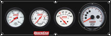 Load image into Gallery viewer, QUICKCAR RACING PRODUCTS 61-7347 Extreme 3-1 Panel w/Tach OP/WT/VT Black
