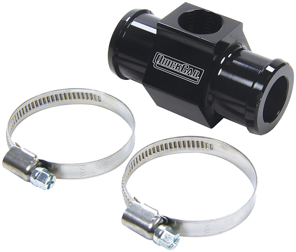 QUICKCAR RACING PRODUCTS 61-757 Temp Adapter 1-1/4in Hose w/ 1/2in NPT Port