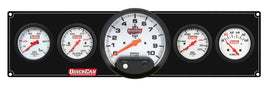 QUICKCAR RACING PRODUCTS 61-7757 Extreme 4-1 Panel w/Tach OP/WT/OT/VT Black