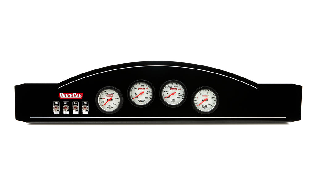 QUICKCAR RACING PRODUCTS 61-821-031 Dash Panel Ext OP/WT/ OT/FP Single Ign