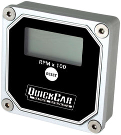 QUICKCAR RACING PRODUCTS 611-100 LCD Recall Tach Black