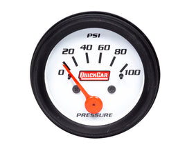 QUICKCAR RACING PRODUCTS 611-6204 Gauge Oil Pressure 2in Open Wheel