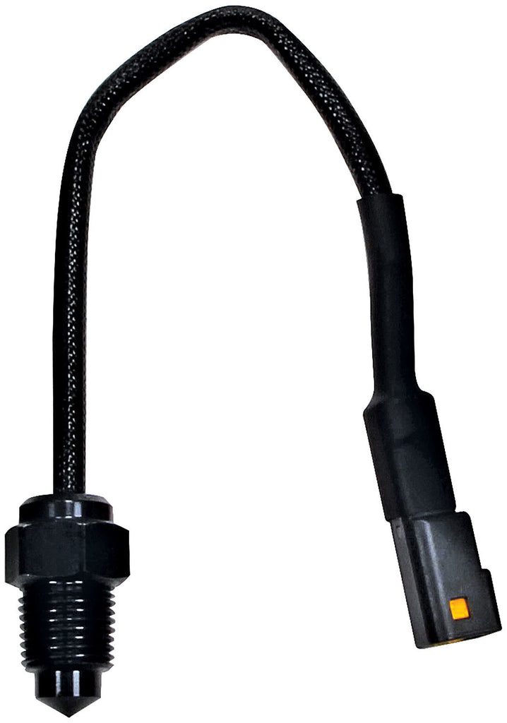 QUICKCAR RACING PRODUCTS 63-225 Electric Temp Sender 2 Wire Black