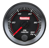 QUICKCAR RACING PRODUCTS 65-003 RedLine  Gauge 2-1/16in Oil Pressure 0-100psi