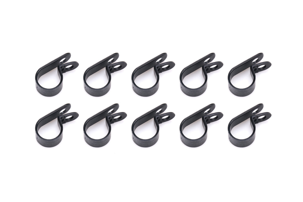 QUICKCAR RACING PRODUCTS 66-814 Adel Line Clamps Nylon 1/2in 10pk