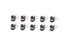 Load image into Gallery viewer, QUICKCAR RACING PRODUCTS 66-830 Adel Line Clamps Alum 1/4in 10pk