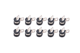 QUICKCAR RACING PRODUCTS 66-832 Adel Line Clamps Alum 3/8in 10pk