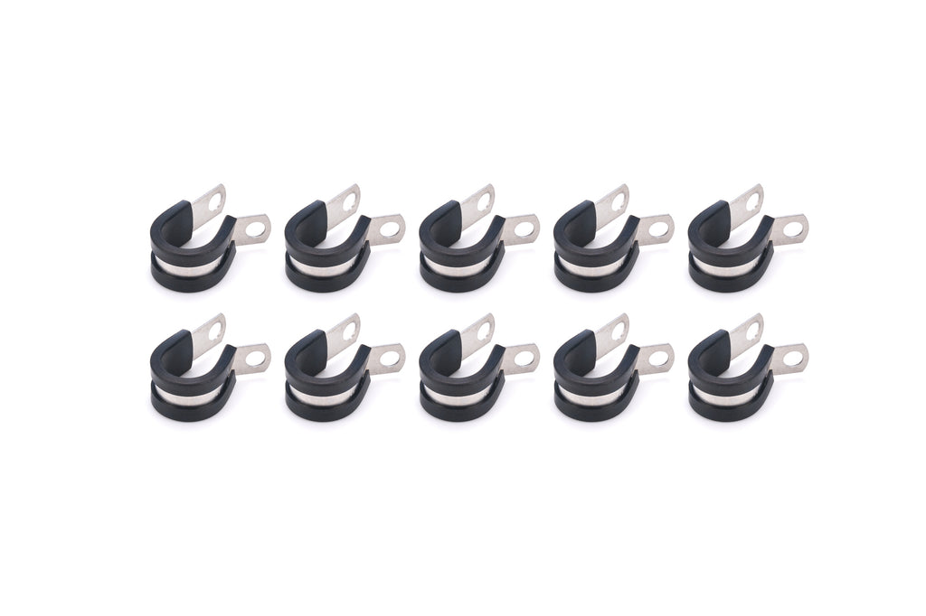QUICKCAR RACING PRODUCTS 66-836 Adel Line Clamps Alum 5/8in 10pk